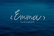 Emma Script by Nursery Art | Font Bundles