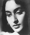 Nutan Introduced to films by her mother, the actor Shobhana Samarth ...