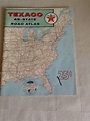 Vintage Texaco Atlas Copyright 1959 Rand McNally Lithographed USA State ...