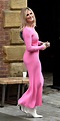 Sarah Jayne Dunn – In tight pink dress as she leaves a photo shoot in ...
