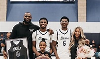 LeBron James, así es su espectacular familia