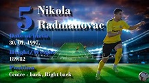 Nikola Radmanovac Centre - back Highlights 2019 - YouTube