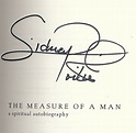 THE MEASURE OF A MAN: A SPIRITUAL AUTOBIOGRAPHY by POITIER, Sydney ...
