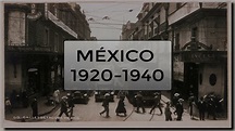 MÉXICO 1920-1940 (Historia y resumen) - YouTube