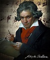 Ludwig Van Beethoven 1820 Digital Art by Daniel Hagerman