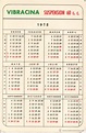 calendario 1972 publicidad de vibracina - Comprar Calendarios antiguos ...