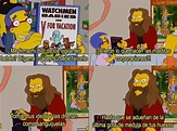 Memes de Superheroes: Gran gag de Alan Moore en los Simpsons