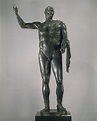Bronze statue of the emperor Trebonianus Gallus | Roman | Imperial ...