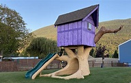 Purple playhouse — Imagination Corporation