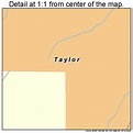Taylor Arizona Street Map 0472420