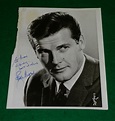 Roger Moore Autograph Poster, Autog, 1963