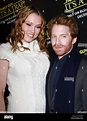 Seth green and his wife clare grant family guy hi-res stock photography ...