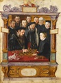 Hans Mielich - Alberto V y Anna, duques de Baviera, jugando al ajedrez - 1552 | Art, Painting ...