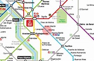 Atocha station map - Madrid Metro