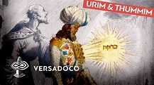 What were the Urim and Thummim from the Bible? - VERSADOCO - YouTube