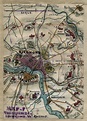 Vintage Richmond Virginia Civil War Map - 1865 Drawing by ...
