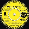 Barbara Lewis – Don't Forget About Me (1965, Vinyl) - Discogs