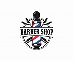 Barbershop Logo. Barber Shop Logo Vector Template 10071559 Vector Art ...