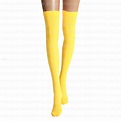 Yellow Thigh High Stockings – Masquerade Costume Hire