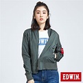 EDWIN 雙面穿MA1迷彩外套-女-墨綠 | 大衣/風衣/皮衣 | Yahoo奇摩購物中心