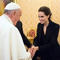 Angelina Jolie conoció al Papa Francisco | People en Español
