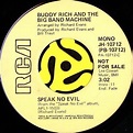 BUDDY RICH AND THE BIG BAND MACHINE / SPEAK NO EVIL (45's) (PROMO ...