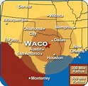 Waco Texas Carte et Image Satellite