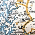 Historical Map of the Maryland Eastern Shore: The Chesapeake Bay ...