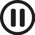 diseño de símbolo de signo de icono de pausa 9992357 PNG