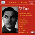 Josef Schmidt: Arias And Songs, Joseph Schmidt | CD (album) | Muziek ...