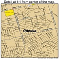 Odessa Texas Street Map 4853388
