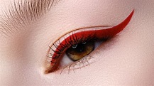 20 Bright And Bold Showstopping Red Eyeliner Looks