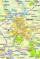 Erfurt area map - Ontheworldmap.com