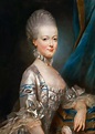 Porträt von Erzherzogin Maria Antonia von Österreich (1755-1793), die ...