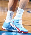 Blake Griffin Jordan Shoes in blue - Clippers News Surge NBA Gallery ...