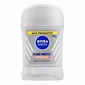 Antitranspirante en Barra Nivea Men Silver Protect Antibacterial 50 g ...