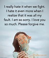 Sorry Love Quotes For Him - Short Quotes
