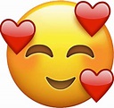 Emoji Emojis Hearts Tumblr Iphone Png Emojis Stickers - Love Heart Face ...