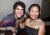 Darren Criss and mother Cerina Bru pose at the House of Suntory Hosts ...