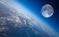 Earth, Planet, Moon, Mountain Wallpapers HD / Desktop and Mobile ...