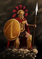 Spartan Warrior by Joric Koghee : r/ImaginaryWarriors