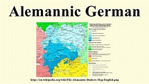 Alemannic German - YouTube