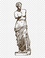 Png Royalty Free Stock Sculpture Drawing Statue - Venus De Milo Sketch ...