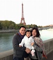 Family Pictures of Vicki Zhao and Husband Huang Long