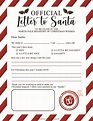 Letter to Santa Claus PRINTABLE Instant download Wish | Etsy | Santa ...