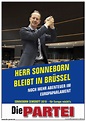 Plakate zur EU-Wahl 2019 | Die PARTEI NRW