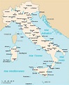 Península Itálica: região geográfica.