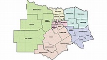 Map Of North Texas Area