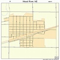 Wood River Nebraska Street Map 3153660