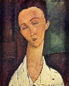 Portrait of Lunia Czechowska, 1918 - Amedeo Modigliani - WikiArt.org